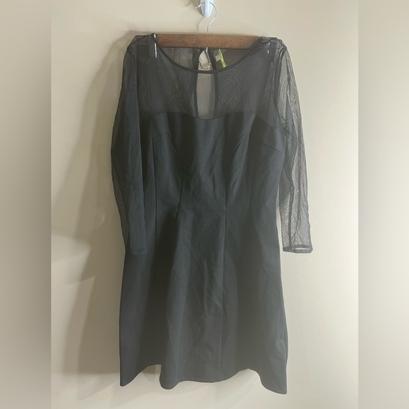 Gianni bini black a line dress size 6 - Picture 7 of 12
